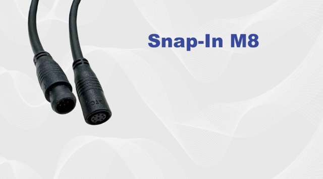 New Product Release- M8 Snap-In connector